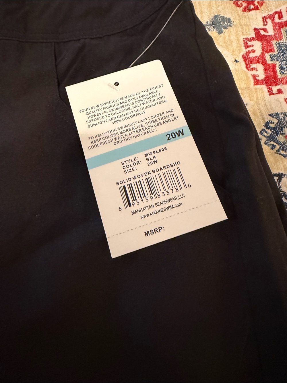 Swim Boardshorts with attached panty